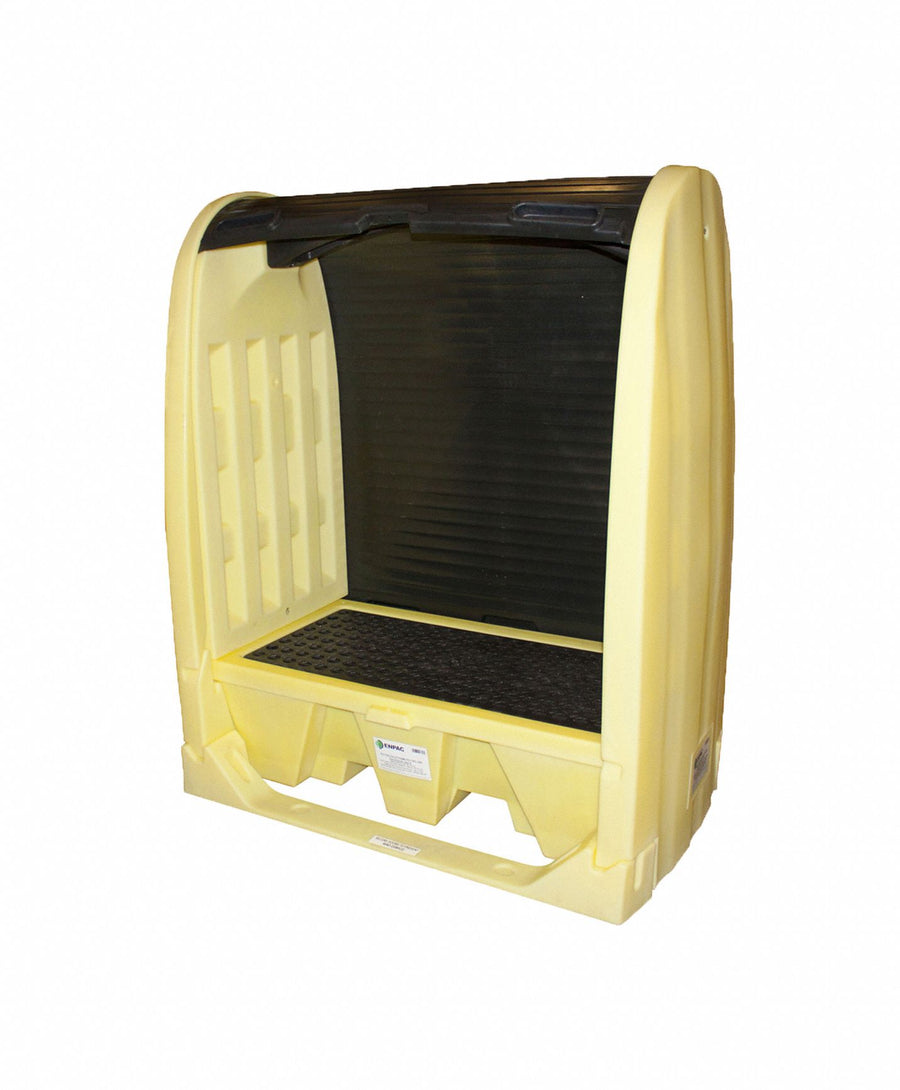 2-Drum Spillpallet w/Drain