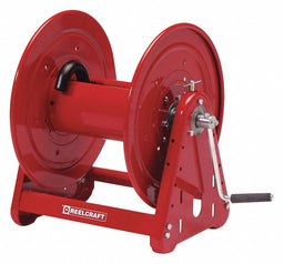 Hand Crank Hose Reel 100 ft 3/4 ID Red