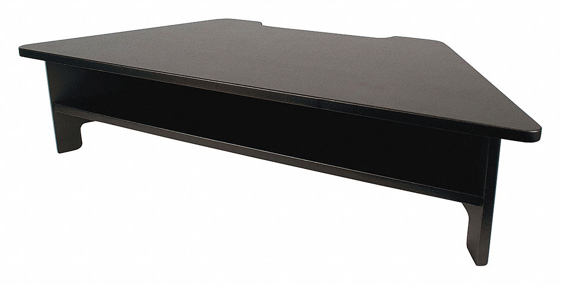 Monitor Stand 6 1/2 in H Black