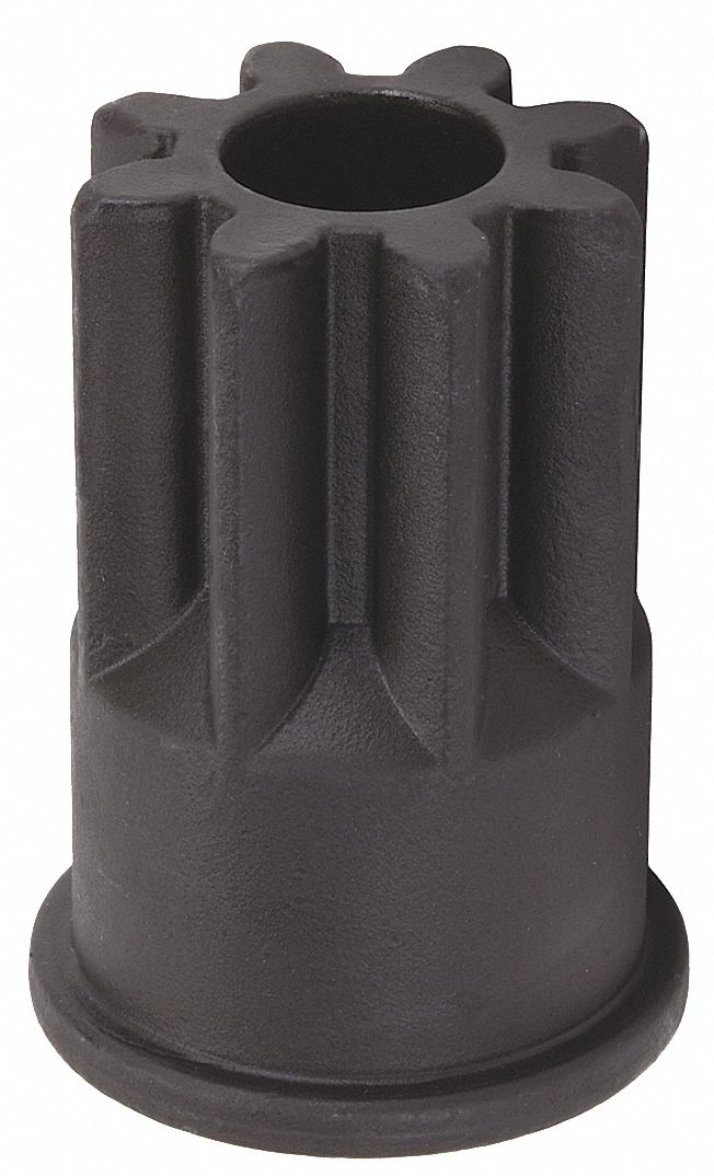 Engine Barring Socket Black Steel 3in. L