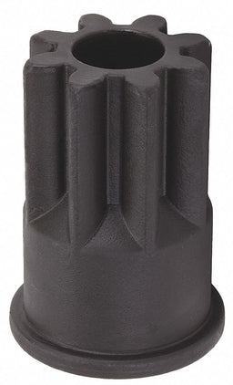 Engine Barring Socket Black Steel 3in. L