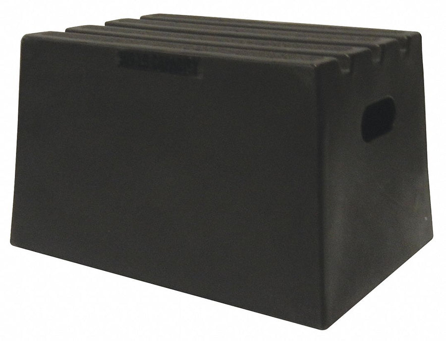 J4023 Step Stand 1 Step Polyethylene Black