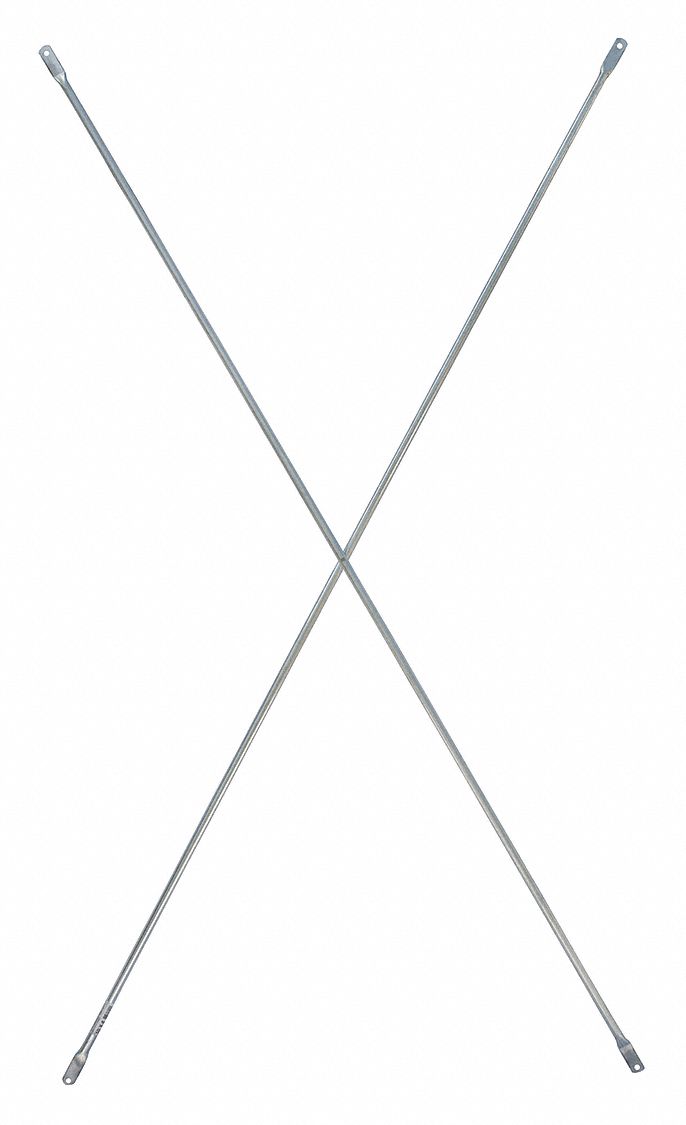 Scaffold Brace 2 in.L Steel