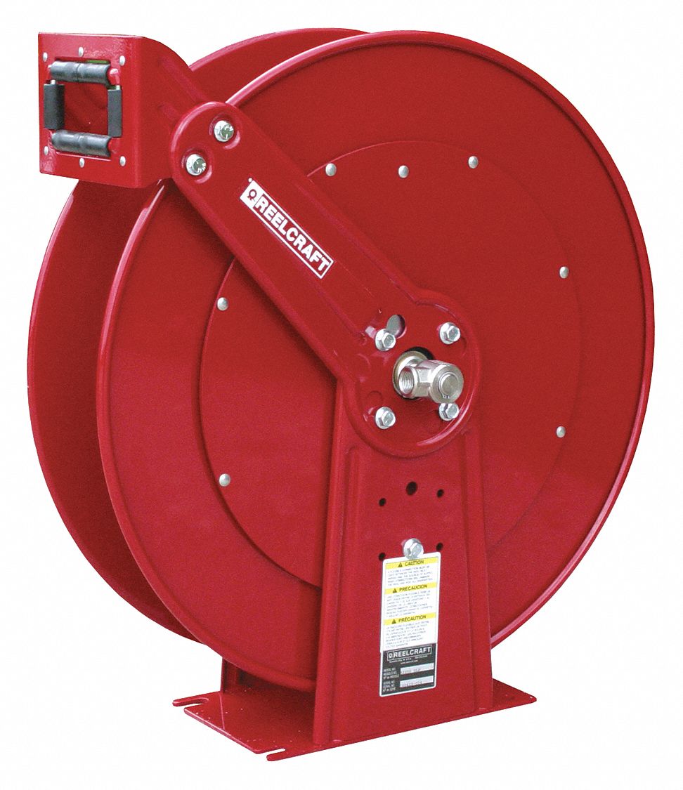 Dual Hose Reel Spring Steel 1/2 in ID