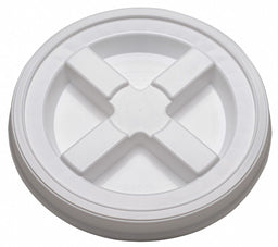 Plastic Pail Lid White HDPE