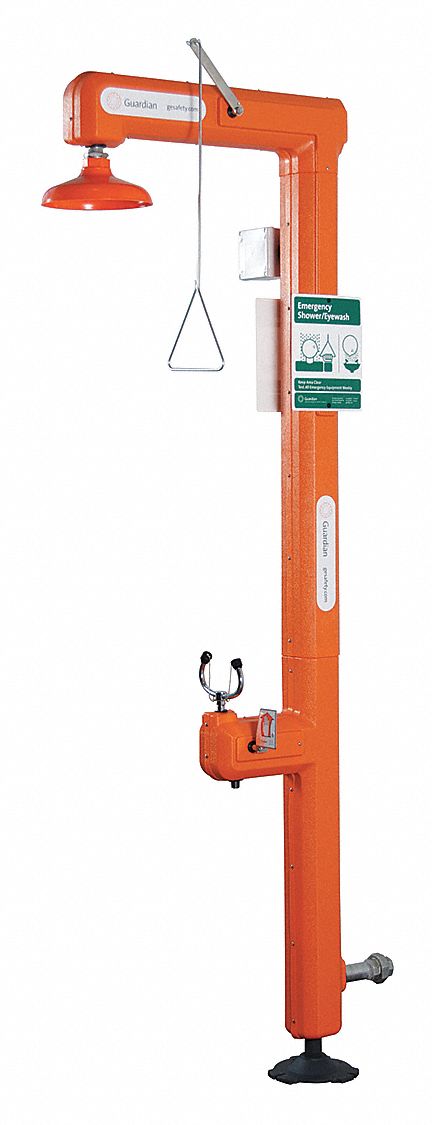 Heat-Trace Shower/Eyewash NPT Btm