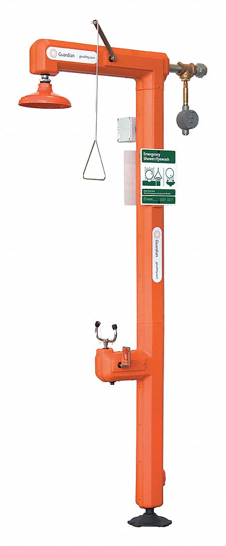 Heat-Trace Shower/Eyewash NPT Top Remote