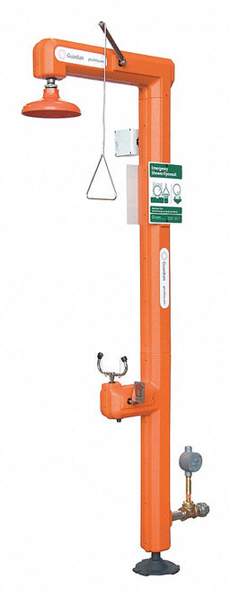 Heat-Trace Shower/Eyewash NPT Btm Remote