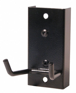 Steel Double Prong Tool Holder Black
