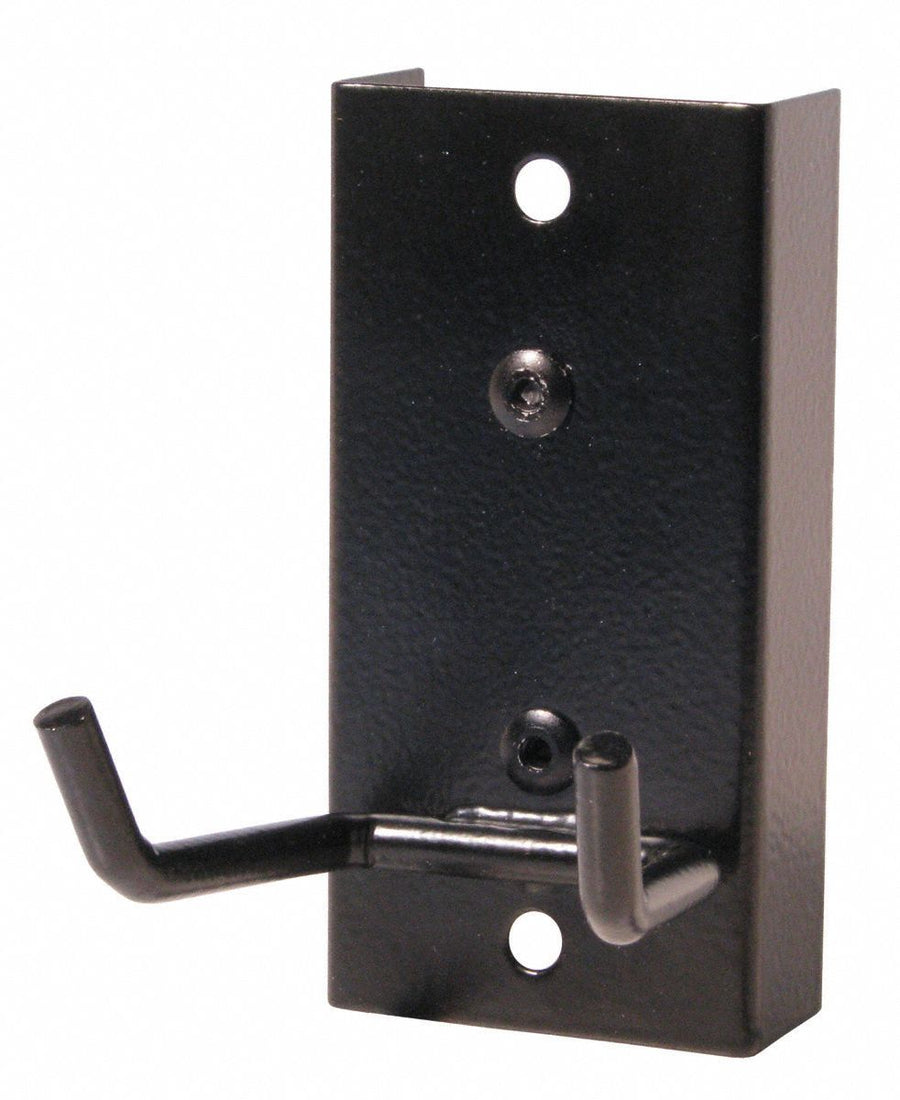 Steel Double Prong Tool Holder Black