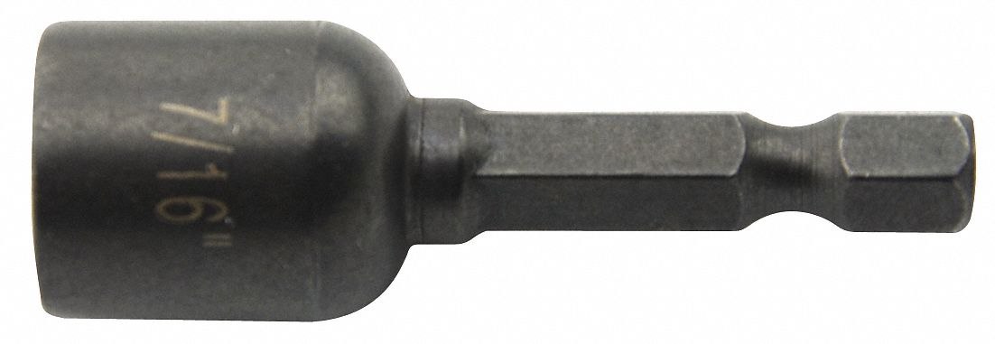 Nutsetter L 1 7/8 Socket 7/16 PK3