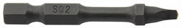 Power Bit SAE 1/4 #2 2 Steel PK5