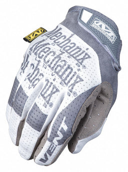 Mechanics Gloves Gray/White 8 PR