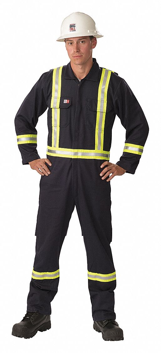 FR Coverall Khaki 3XL 38in. Hemmed