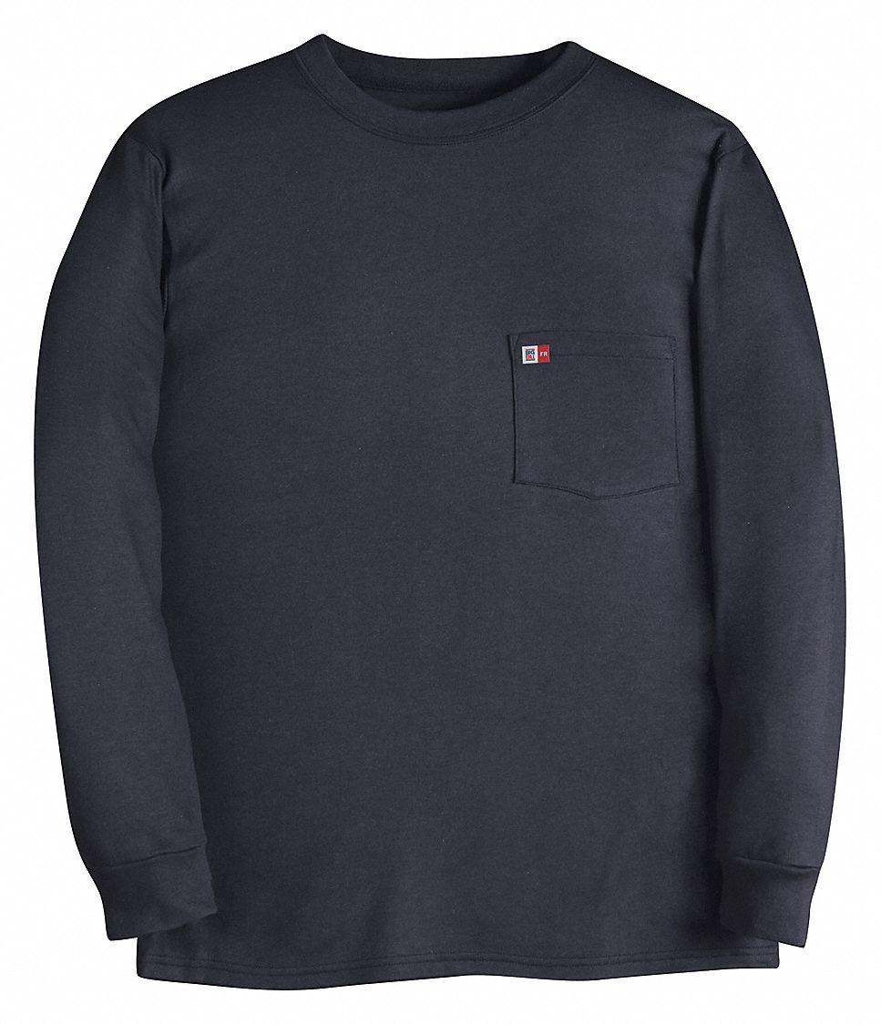 FR Crewneck Shirt 5XL 40-1/2in. Navy