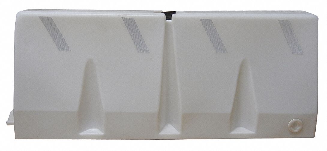 J2254 Polycade Traffic Barrier White