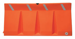 J2255 Polycade Traffic Barrier Orange 34inH