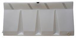 J2255 Polycade Traffic Barrier White 34inH