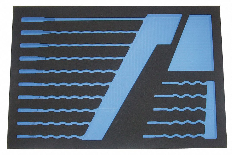 Black/Blue Tool Storage Foam Inserts EVA