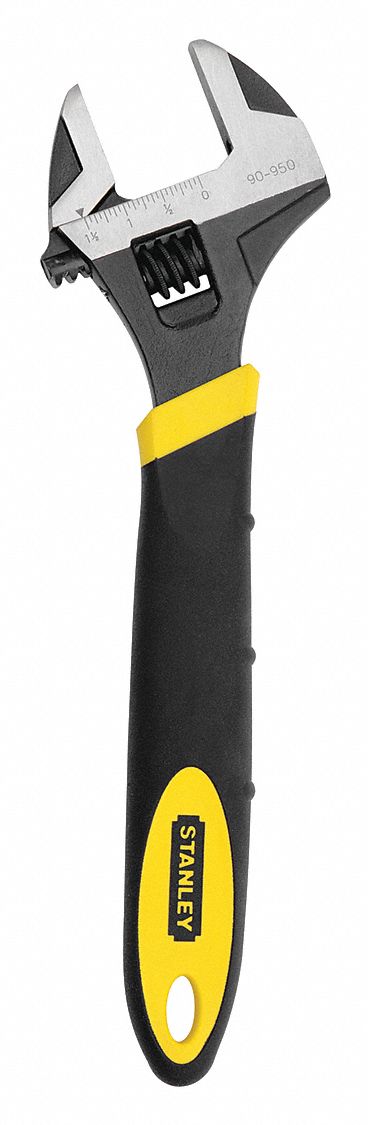 Adj. Wrench Steel Black Oxide 12