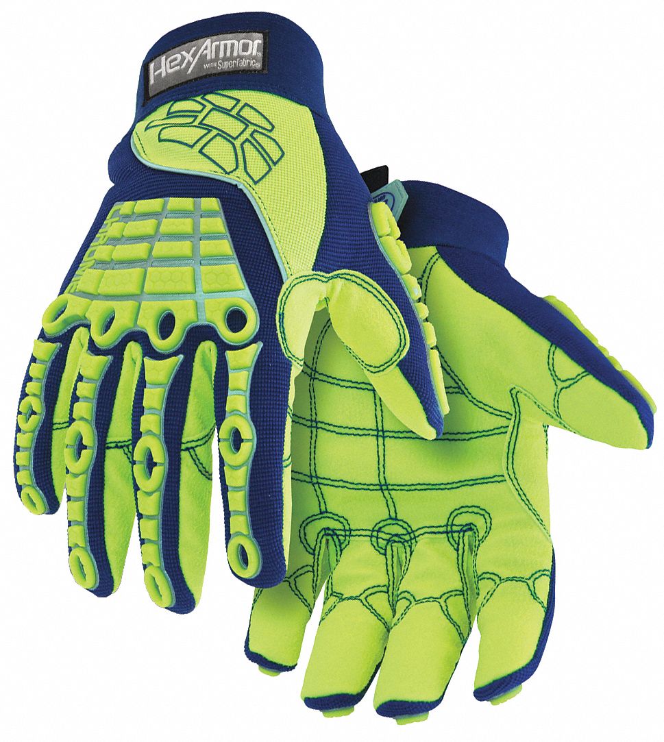 J2637 Mechanics Gloves M/8 9-1/2 PR