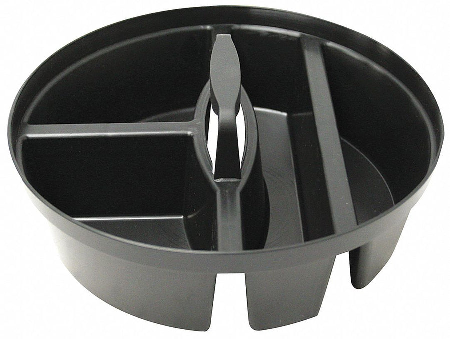 Bucket Tool Organizer Plastic Black