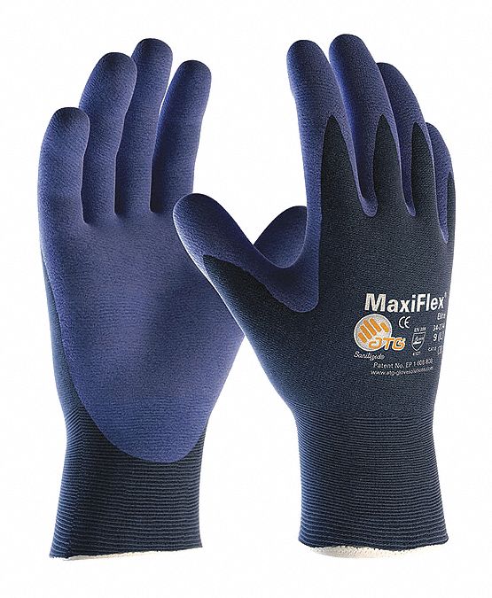 Glove Light Weight Blue Seamless M PR