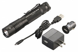 Handheld Flashlight Alum Black 1000lm