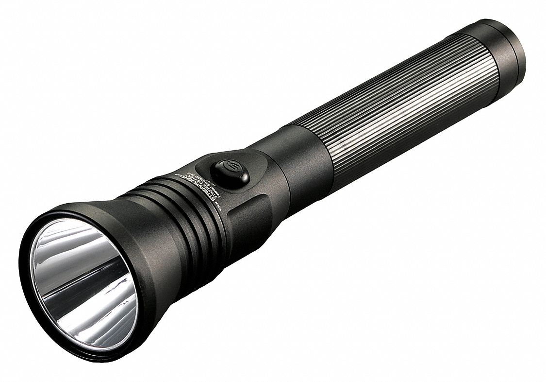 Handheld Flashlight Aluminum Black 800lm