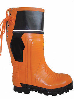 H0826 Rubber Boot Unisex 13 Knee Orange PR