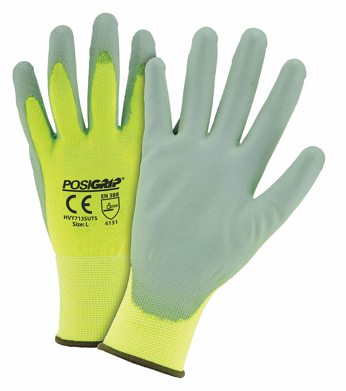 Touchscreen Utility Glove L Yellow PK12
