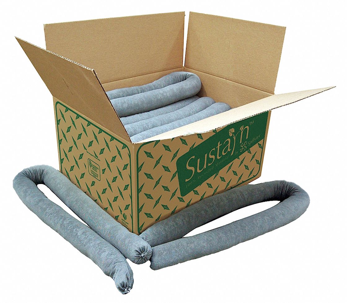 Absorbent Sock Universal 4 ft L PK15