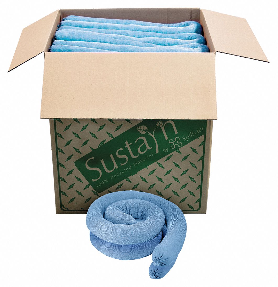 Absorb Sock Oil-Based Liquids 4ft L PK40