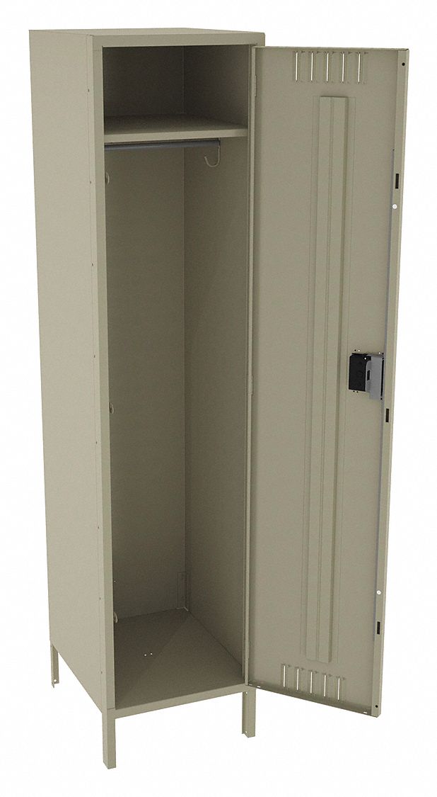 K4161 Wrdrb Lckr 1x1Lckr Sand 78 x18 x21 Assm