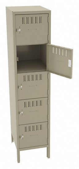 Bx Lckr 5x1Lckr Sand 66 x15 x18 Assm