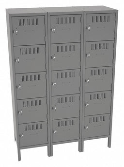 Bx Lckr 5x3Lckr Gray 66 x45 x18 Assm
