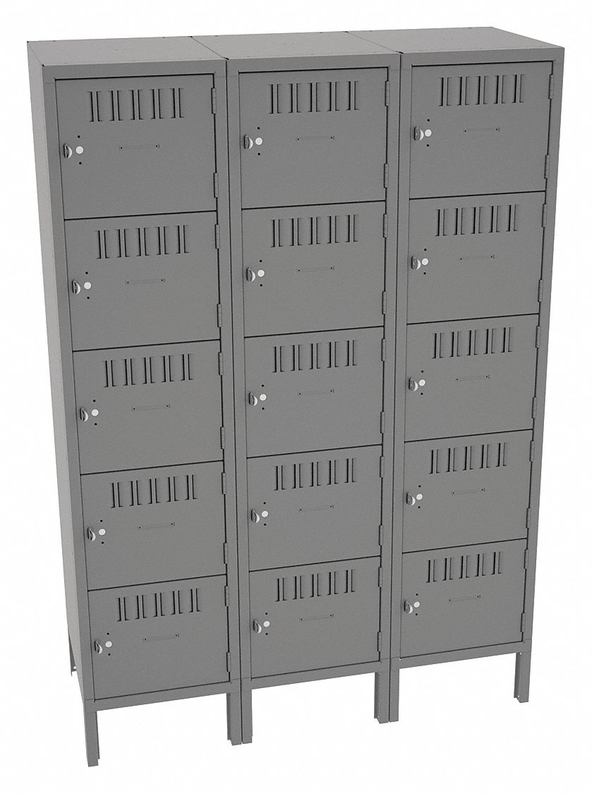 Bx Lckr 5x3Lckr Gray 66 x45 x18 Assm