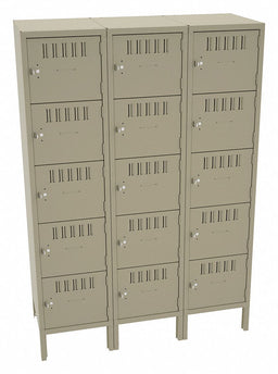 Bx Lckr 5x3Lckr Sand 66 x45 x18 Assm