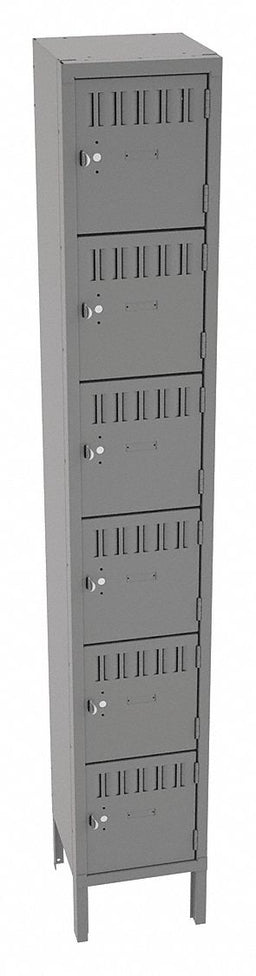 Bx Lckr 6x1Lckr Gray 78 x12 x12 Assm
