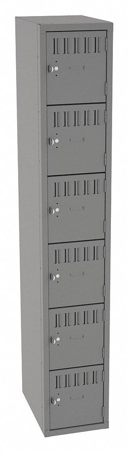 Bx Lckr 6x1Lckr Gray 72 x12 x18 Assm