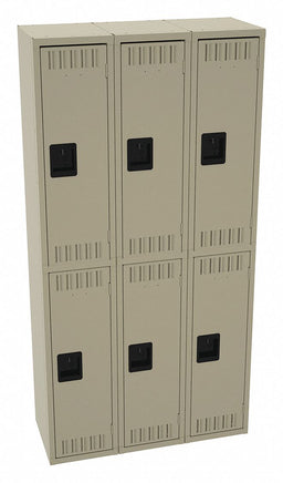 K4156 Wrdrb Lckr 2x3Lckr Sand 72 x36 x15 Assm