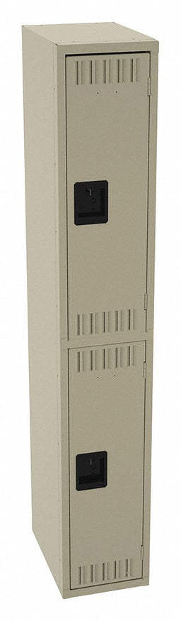 Wrdrb Lckr 2x1Lckr Sand 72 x12 x18 Assm