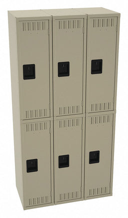 K4157 Wrdrb Lckr 2x3Lckr Sand 72 x36 x18 Assm