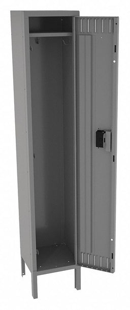 F0408 Lckr 1x1Lckr Gray 66 x12 x12 UnAssm