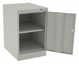 Storage Cabinet 30 x19 x24 LtGry 1Shlv