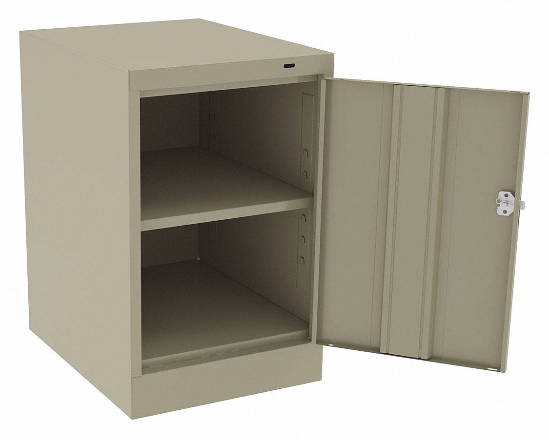 Storage Cabinet 30 x19 x24 Sand 1Shlv