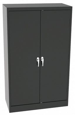 K3835 Storage Cabinet 60 x36 x18 Black 4Shlv