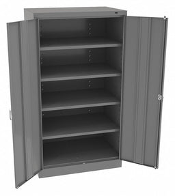 K3842 Storage Cabinet 66 x36 x24 MdGry 4Shlv