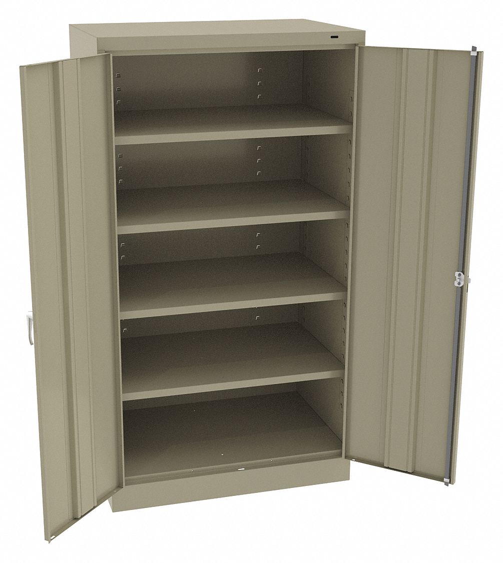 K3842 Storage Cabinet 66 x36 x24 Sand 4Shlv