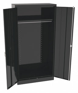 K3911 Storage Cabinet 72 x36 x18 Black 1Shlv